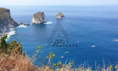 Tanah 4 Hektar Pinggir Tebing Pantai Manta Point Nusa Penida