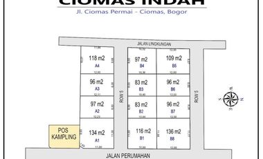Tanah Kavling Dalam Perumahan Ciper Bogor