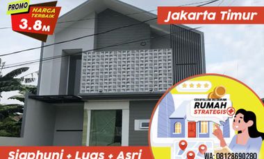 Town House Siaphuni Modern Asri Strategis Pondok Bambu Jakarta