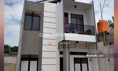 Rumah KPR Syariah 2 Lantai Murah di Pondok Gede Jatirahayu Jatimakmur dekat tol Jatiwarna Bekasi