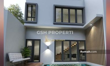 Rumah KPR Syariah 2 Lantai Murah di Pondok Gede Jatirahayu Jatimakmur dekat tol Jatiwarna Bekasi