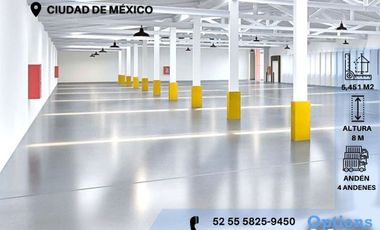 Renta inmueble industrial en Ciudad de México