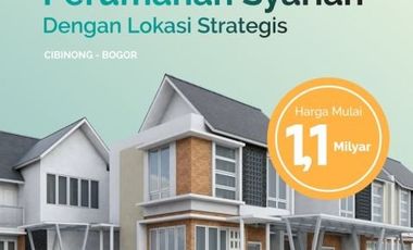 Rumah Syariah Mewah dekat Banyak akses lokasi di Pusat Kota Kabupaten Bogor