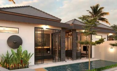 Villa Cantik Full Furnish Tepi Jalan Dekat Canggu Bali