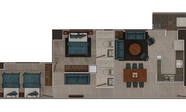 Departamento Venta Torres Bulevares Tlalnepantla Industrial Barrientos