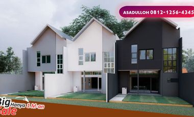 Rumah 2 lantai dekat ke Tol Pasteur Bandung hanya 990 Juta Cash