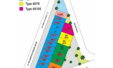 RUKO TERLARIS DI PLUNENG DEPAN JALAN RAMAI SIAP OPERASI