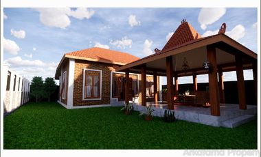 Rumah Joglo Jogja Dijual Murah, Eksklusif Dekat TOL Prambanan