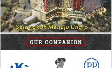 Apartment strategis depan pintu gerbang Undip.MURAH BISA KPR