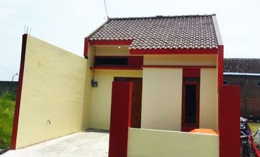 Dijual Rumah Minimalis Modern Hanya 180 Juta Di Dekat Stasiun Klaten