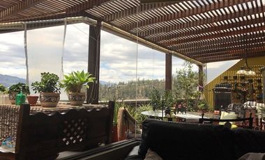 VENTA  DEPARTAMENTO - 3 DORMITORIOS - CONJUNTO TOSCANA, MIRAVALLE -  vista Cumbaya y Tumbaco