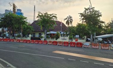Dijual tanah komersial tengah kota surabaya jl.basuki rahmat