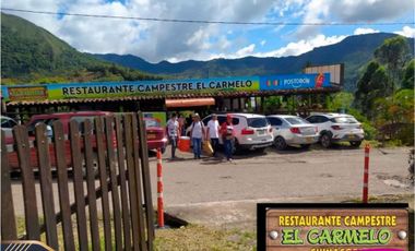 Venta Restaurante casa Lote Chinacota iscala Via Principal