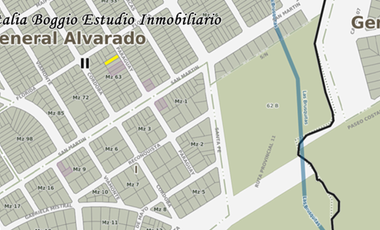 LOTE en BARRIO COPACABANA acceso por ruta 11 a 5 minutos de MIRAMAR