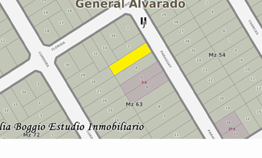 LOTE en BARRIO COPACABANA acceso por ruta 11 a 5 minutos de MIRAMAR