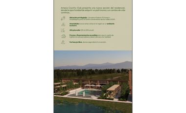VENTA DE TERRENOS EN AMECA JALISCO, AMECA COUNTRY CLUB SECC 2