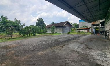 Dijual/Disewakan Gudang Strategis & Kantor Luas di Banguntapan Jl. Wonosari