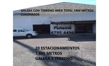 Se Vende Galera Con Terreno 1.800 Mts Llano Bonito $1.050.000.oo