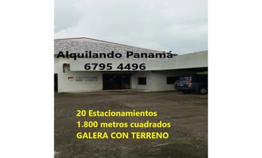 Se Vende Galera Con Terreno 1.800 Mts Llano Bonito $1.050.000.oo