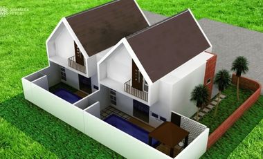Dapatkan harga perdana Villa Sharia Mezanine Smarthome Gratis Kolam renang pribadi!! dekat wisata Gn Bunder Bogor