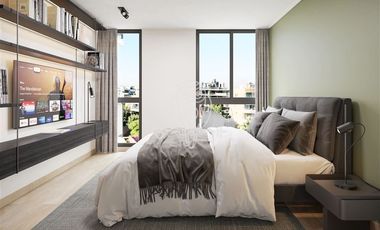 Departamento nuevo en venta en Providencia. Conectividad.