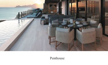 Penthouse con alberca privada, cuarto de servico con baño,club de playa, campo d