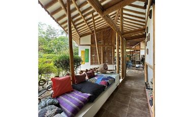 HERMOSA FINCA SAN JERONIMO GUADUA-BAMBU CONCEPTO DE ECONOMIA CIRCULAR