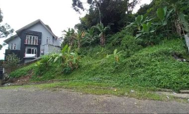 Tanah cocok villa dikawasan dago atas bandung utara ada view