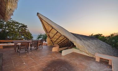 Villa frente al mar con increíbles atardeceres - Huatulco
