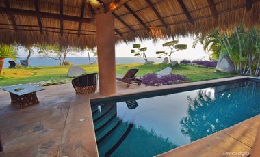 Villa frente al mar con increíbles atardeceres - Huatulco