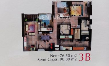 Apartemen 3 Kamar Di Kemayoran Sunter Jakarta