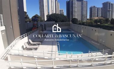 Departamento 1d1b Costa de Montemar/ Terraza y Estacionamien