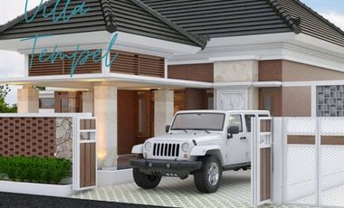 DIJUAL RUMAH GAYA KLASIK MODERN DENGAN PRIVATE SWIMMING POOL