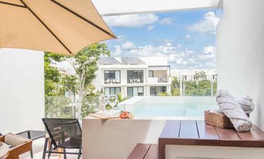 Estudio Penthouse en el desarrollo más exclusivo de Tulum!!!