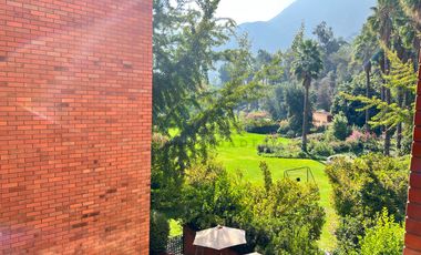 DEPARTAMENTO  EN SANTA MARÍA MANQUEHUE, CON GRAN PARQUE