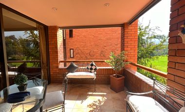 DEPARTAMENTO  EN SANTA MARÍA MANQUEHUE, CON GRAN PARQUE