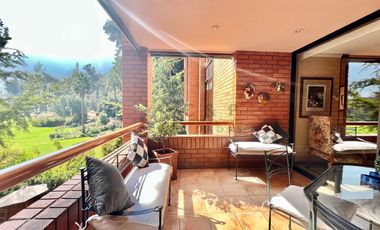 DEPARTAMENTO  EN SANTA MARÍA MANQUEHUE, CON GRAN PARQUE