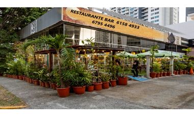 Se Alquila para Restaurante Bar 128 Mts El Cangrejo usd$2,718,oo