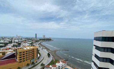 Veracruz, Playa de Oro Mocambo. Departamento con vista al mar