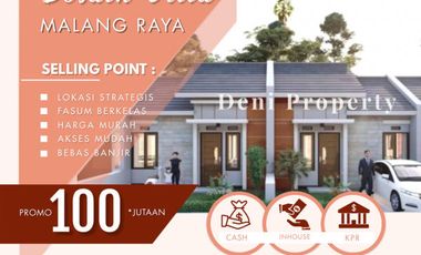 Rumah subsidi murah di Griya tama bocek Karangploso Malang