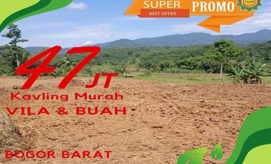 KAVLING TANAH VILA DAN BUAH MURAH AGROHILLS DI BOGOR (PROMO)