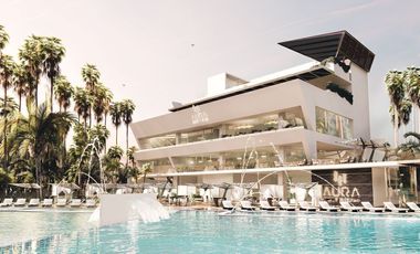 DEPARTAMENTO EN TRASPASO, FRACCIONAMIENTO MONTEBELLO, AURA SMART LUXURY LIVING