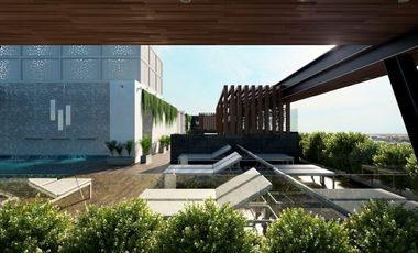 DEPARTAMENTO EN TRASPASO, FRACCIONAMIENTO MONTEBELLO, AURA SMART LUXURY LIVING