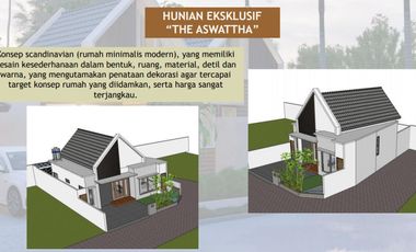 Rumah Dijual Di Magelang Tengah Konsep Skandinavian
