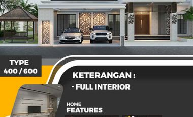 RUMAH IDAMAN MEWAH DAN MEMILIKI INVESTASI DI LOKASI TERNAMA DI PEKANBARU DI LENGKAPI FULL INTERIOR