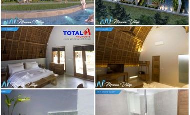 Dijual villa residence bisa dimanajemenkan dapat ROI, di Nusa Penida, Bali.