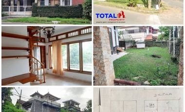 Dijual rumah 2,5 lantai lahan luas banget, posisi hoek di Puri Gading, Jimbaran, Kuta selatan.
