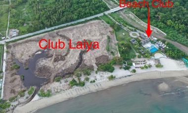 Commercial Beach Lots for sale in CLUB LAIYA San Juan Batangas Philippines