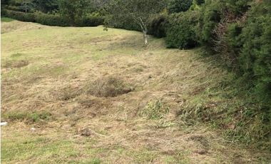 Venta Lote Envigado   2.063 mts, unidad cerrada vía las Palmas,