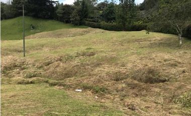 Venta Lote Envigado   2.063 mts, unidad cerrada vía las Palmas,